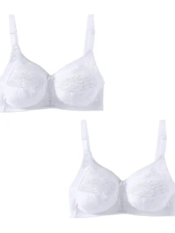Hot Soutien-gorge sans armatures lot de 2 Sans Armatures