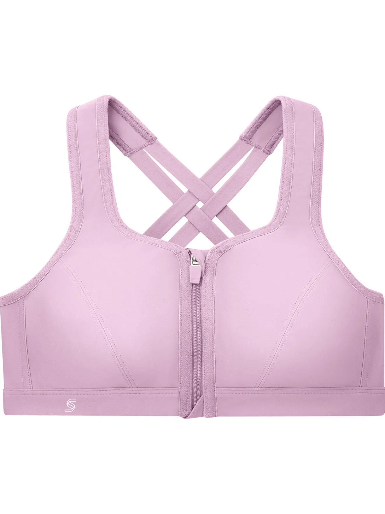 Outlet Soutien-gorge sport fermeture éclair Sans Armatures