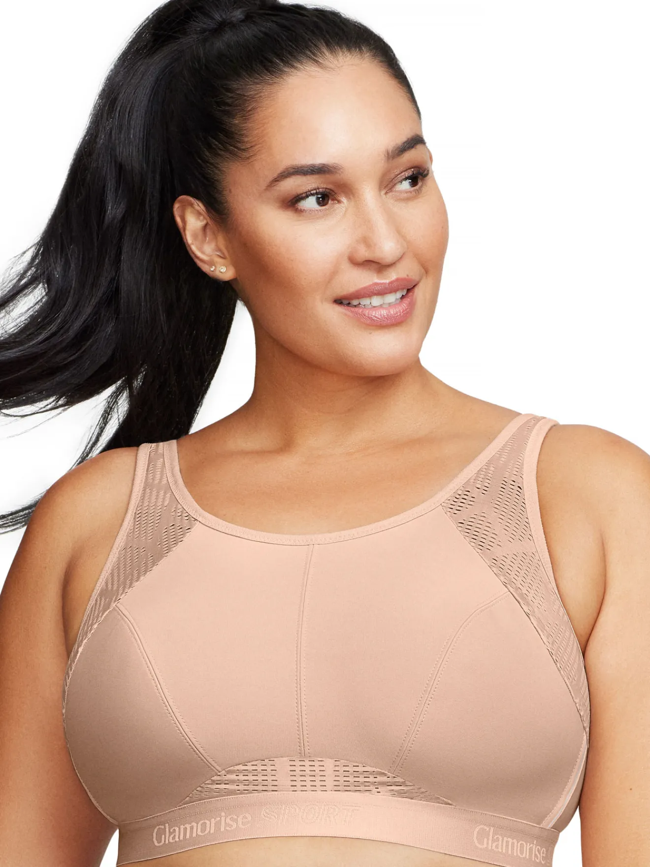 Clearance Soutien-gorge Sport Mesh anti-humidité Sans Armatures