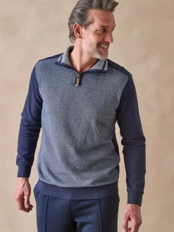 Sweat-shirt col montant zippé Homme Blouson, Parka