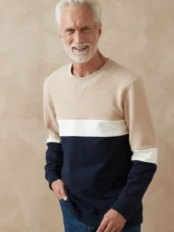 Clearance Sweat-shirt en molleton Homme Pull, Sweat