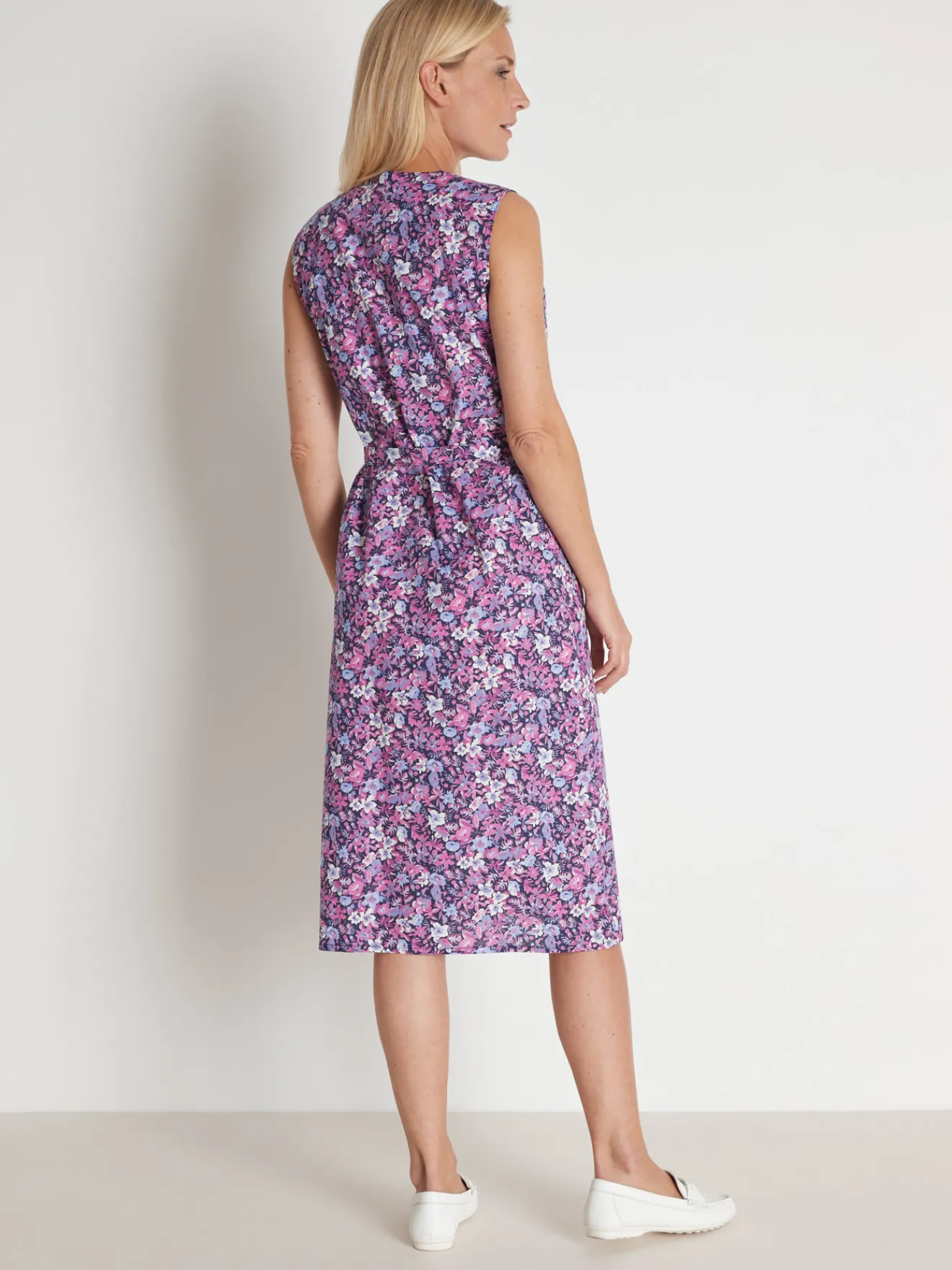 Outlet Tablier boutonné 50% coton Femme Tablier