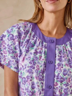 Hot Tablier boutonné forme housse Femme Tablier