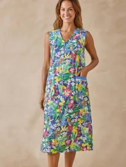 Outlet Tablier zippé sans manches Femme Tablier