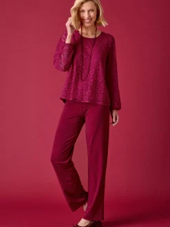 Best Tee-shirt avec dentelle Femme T-Shirt