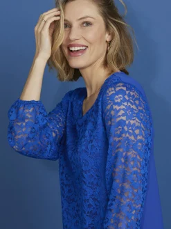 Discount Tee-shirt avec dentelle Femme T-Shirt