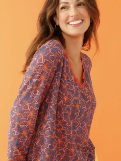 Sale Tee-shirt avec dentelle à l'encolure Femme T-Shirt