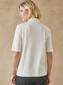 Discount Tee-shirt col polo Femme T-Shirt