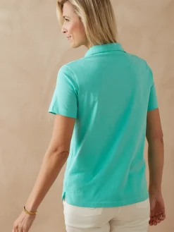 Clearance Tee-shirt col polo Femme T-Shirt