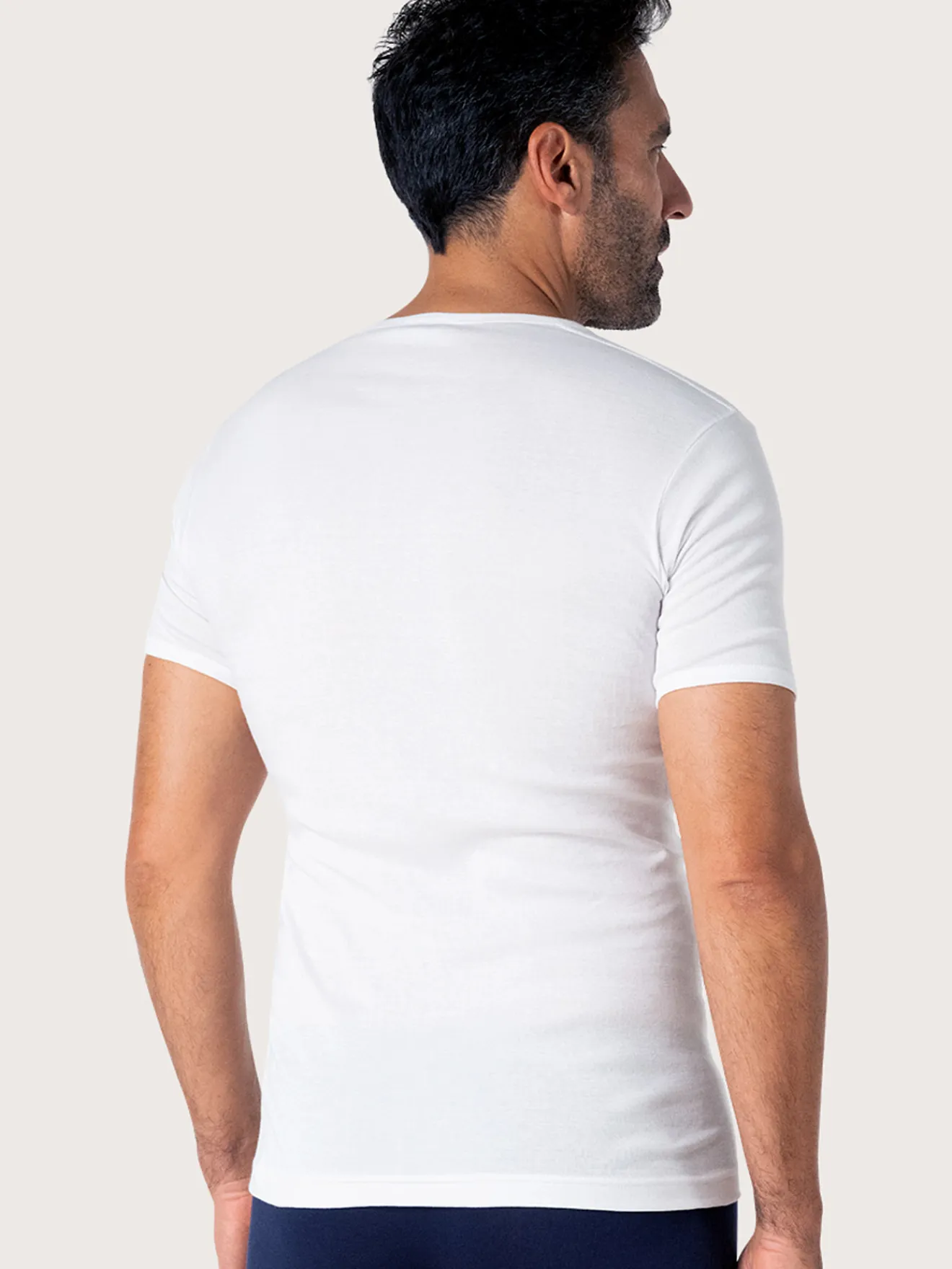 Tee-shirt col V Homme Maillot De Corps