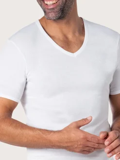 Tee-shirt col V Homme Maillot De Corps