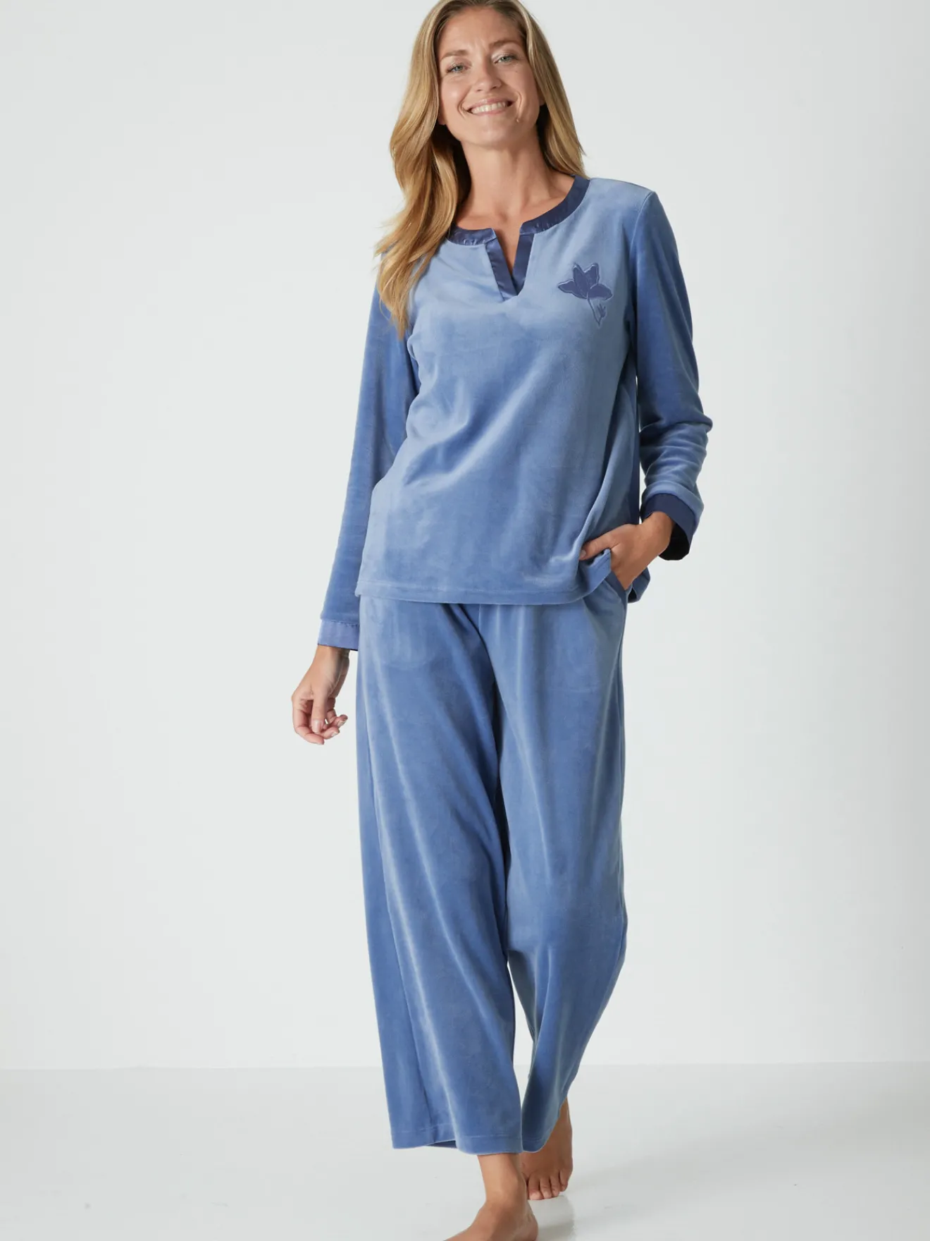 Best Tee-shirt de pyjama maille velours Pyjama