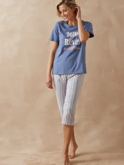 Clearance Tee-shirt de pyjama manches courtes Pyjama