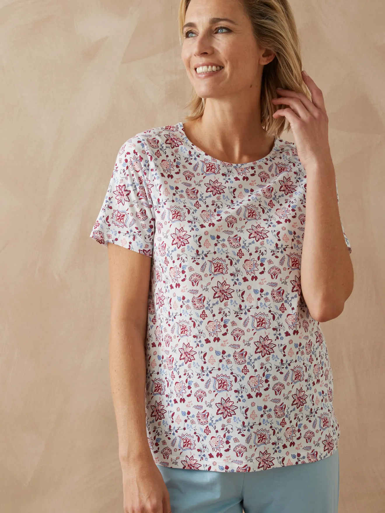 Best Tee-shirt de pyjama manches courtes Pyjama