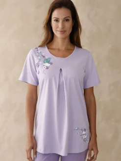 Discount Tee-shirt de pyjama pur coton Pyjama