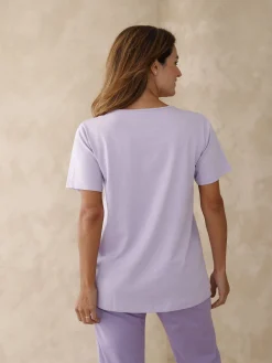 Discount Tee-shirt de pyjama pur coton Pyjama