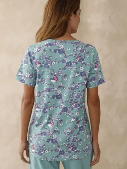 Discount Tee-shirt de pyjama pur coton Pyjama