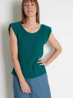 Best Tee-shirt dos fantaisie Femme T-Shirt