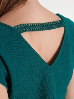 Best Tee-shirt dos fantaisie Femme T-Shirt