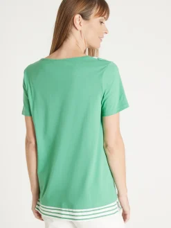 Tee-shirt effet 2 en 1 Femme T-Shirt