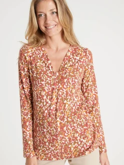 Outlet Tee-shirt effet noeud à l'encolure Femme T-Shirt