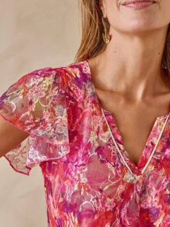 New Tee-shirt en dentelle Femme T-Shirt