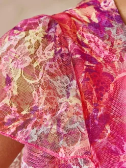 New Tee-shirt en dentelle Femme T-Shirt