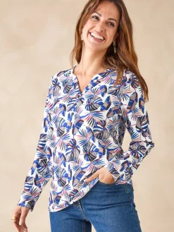 New Tee-shirt en maille gaufrée Femme T-Shirt