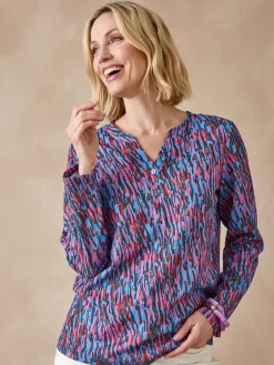 Outlet Tee-shirt en maille gaufrée Femme T-Shirt