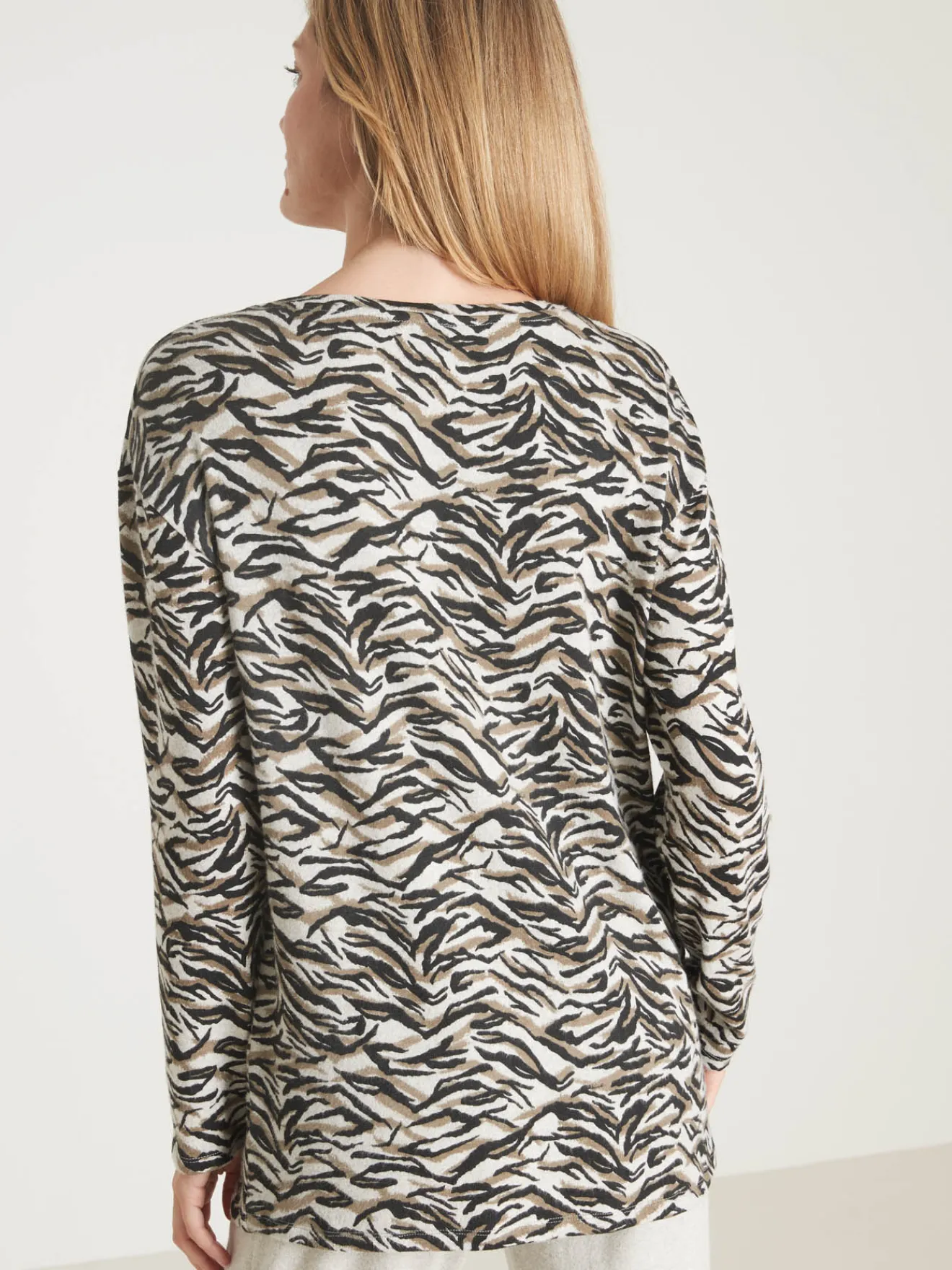 Clearance Tee-shirt en maille émerisée Femme T-Shirt