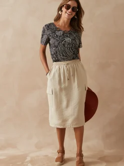 Discount Tee-shirt encolure fantaisie Femme T-Shirt