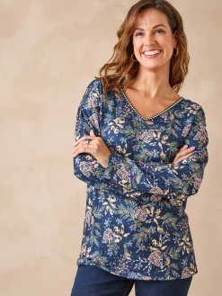 Outlet Tee-shirt encolure fantaisie Femme T-Shirt