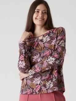 Discount Tee-shirt encolure fantaisie Femme T-Shirt