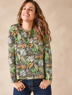 Best Tee-shirt encolure fantaisie Femme T-Shirt