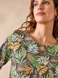 Best Tee-shirt encolure fantaisie Femme T-Shirt