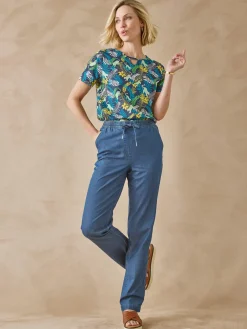 Best Tee-shirt encolure fantaisie Femme T-Shirt