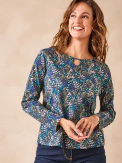 New Tee-shirt encolure fantaisie Femme T-Shirt