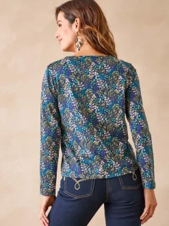 New Tee-shirt encolure fantaisie Femme T-Shirt