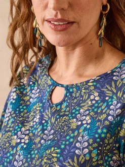 New Tee-shirt encolure fantaisie Femme T-Shirt