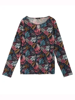 New Tee-shirt encolure fantaisie Femme T-Shirt