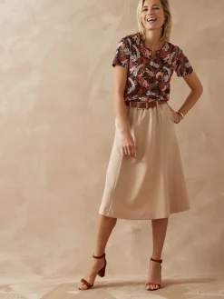 Tee-shirt encolure fantaisie Femme T-Shirt