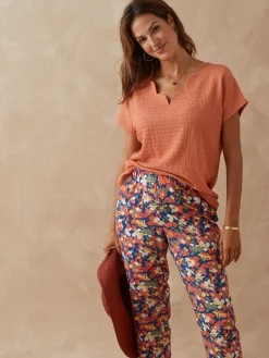 Best Tee-shirt encolure fantaisie Femme T-Shirt