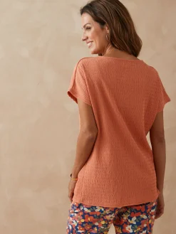 Best Tee-shirt encolure fantaisie Femme T-Shirt