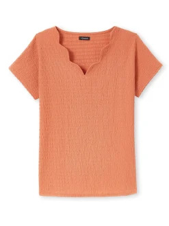 Best Tee-shirt encolure fantaisie Femme T-Shirt