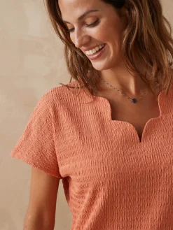 Best Tee-shirt encolure fantaisie Femme T-Shirt