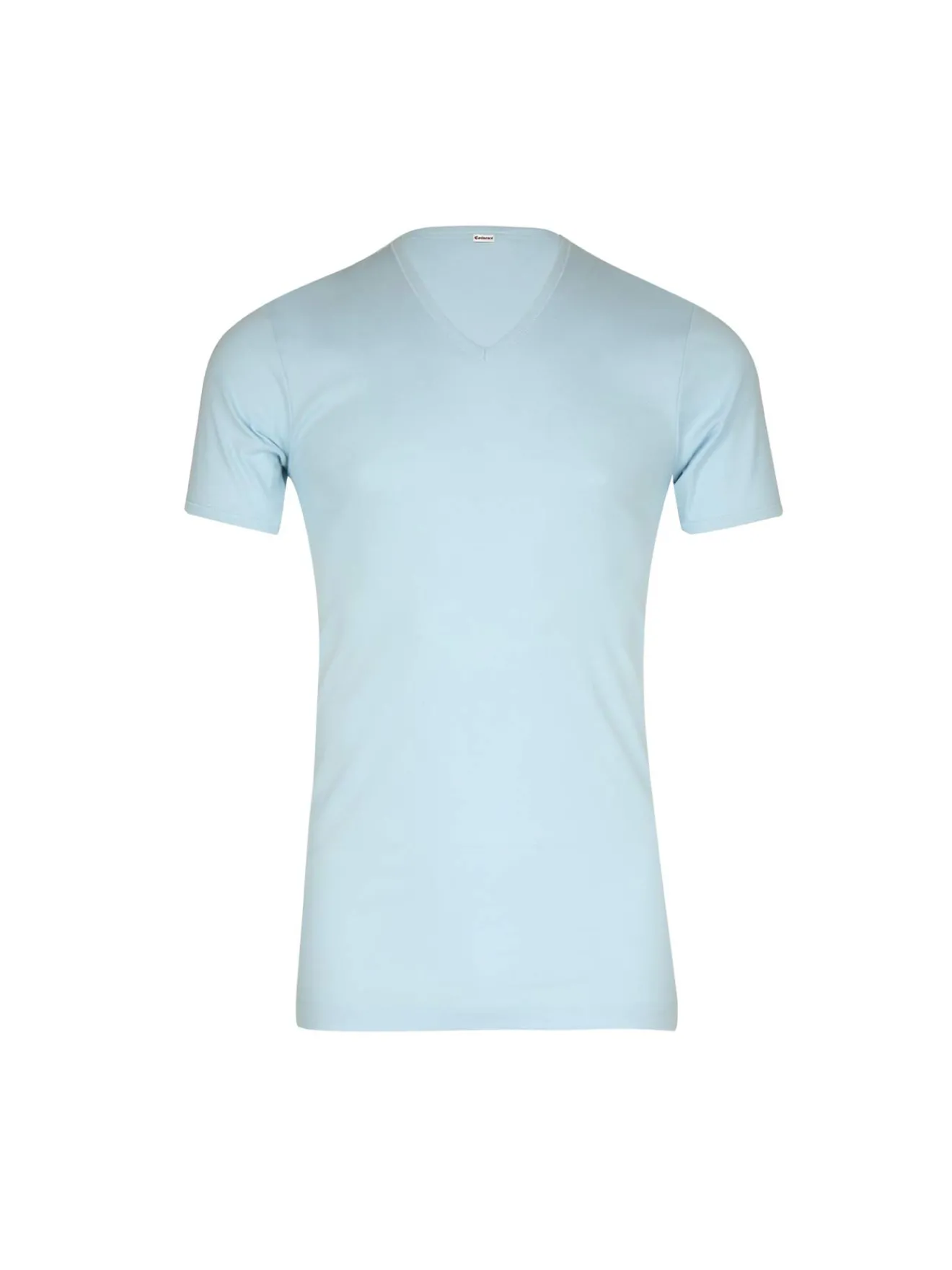 Tee-shirt encolure V, pur coton Homme Maillot De Corps