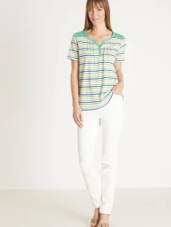 Tee-shirt fantaisie pur coton Femme T-Shirt