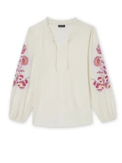 Discount Tee-shirt fantaisie pur coton Femme T-Shirt