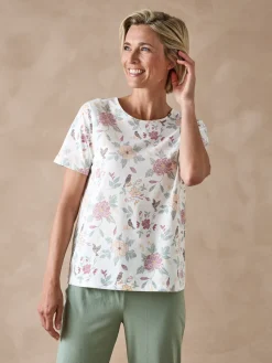 New Tee-shirt manches courtes maille coton Pyjama