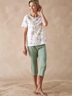 New Tee-shirt manches courtes maille coton Pyjama